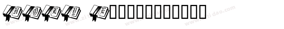 HOLY Empire字体转换